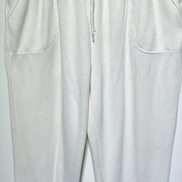 Cotton On Body Womens White Drawstring Lounge Pants Size M - Picture 2 of 3